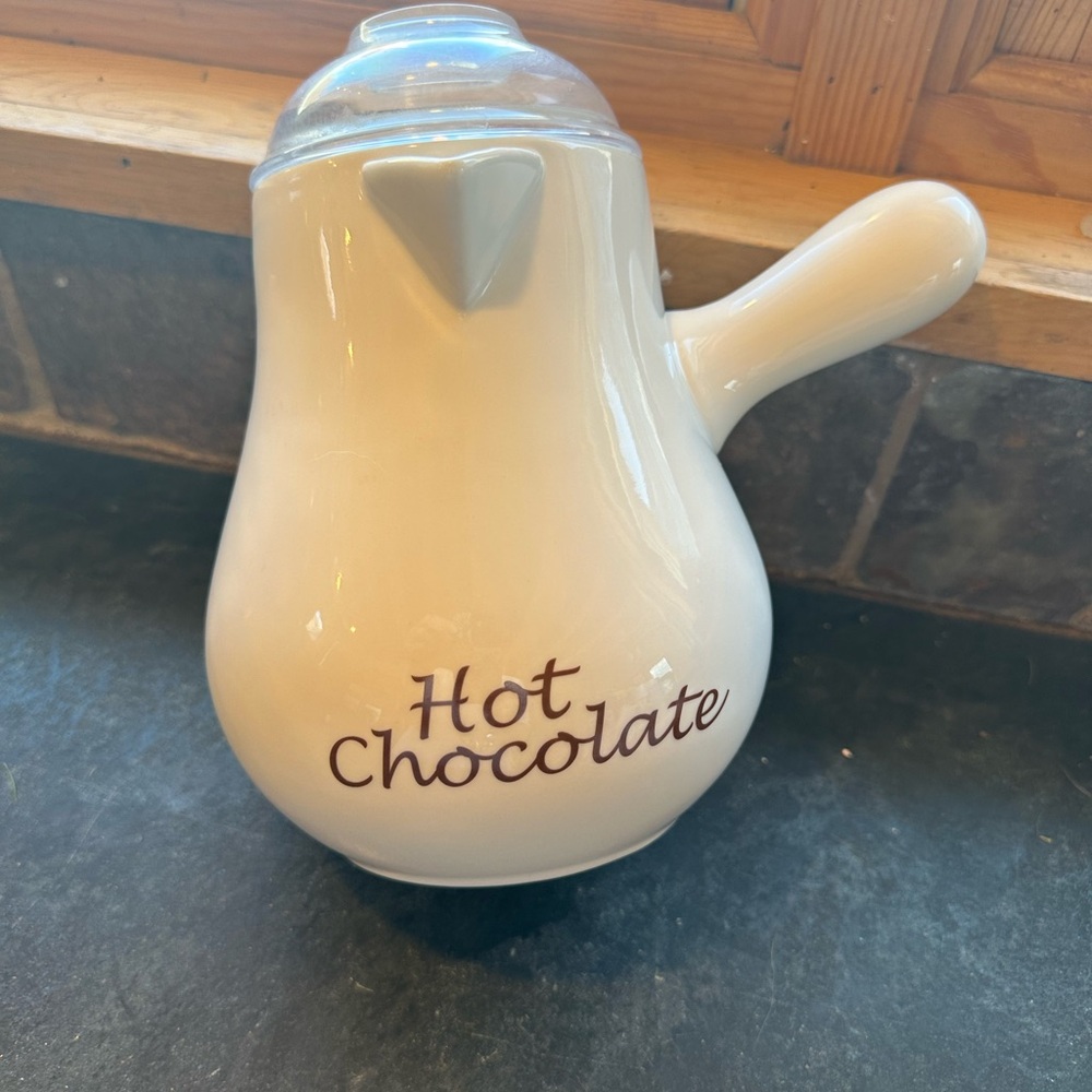Bonjour hot chocolate pot